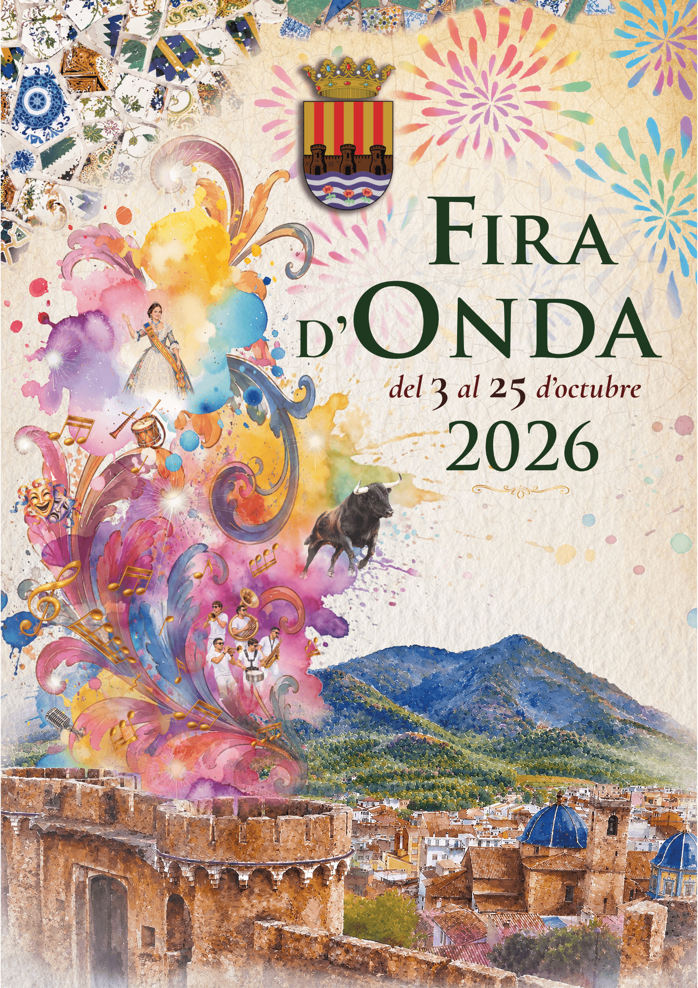 Fira de Onda 2026: cartel, música y encierros