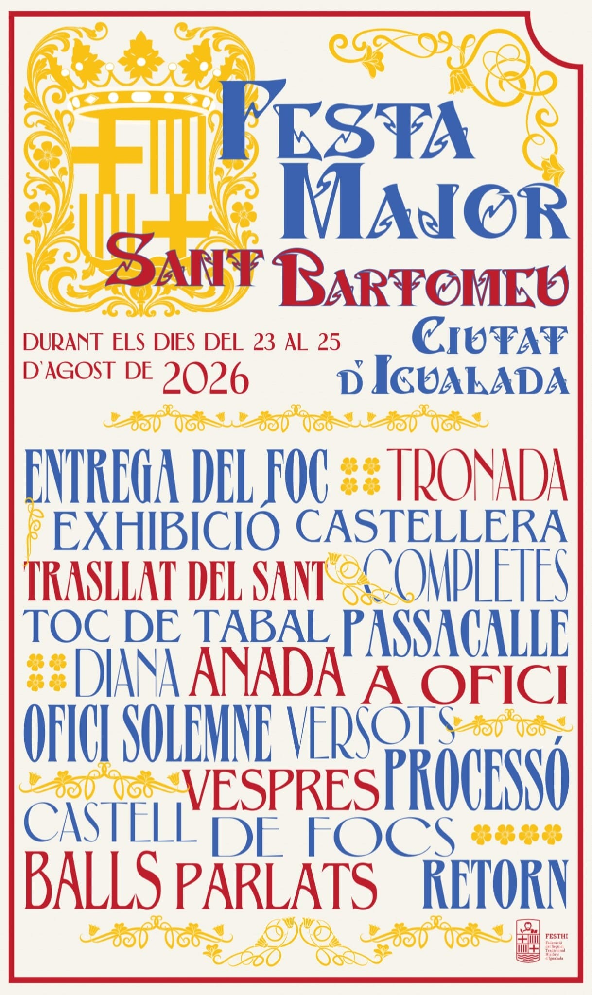 Festa Major: Cercavila d'imatgeria i presentació del Salero i la Salereta