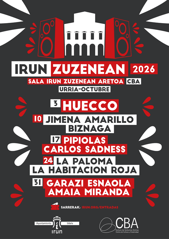 Irun Zuzuenean: conciertos con DJ set en octubre