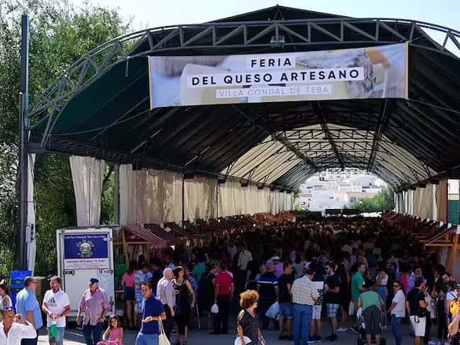Feria del Queso de Teba: más de 50 queserías