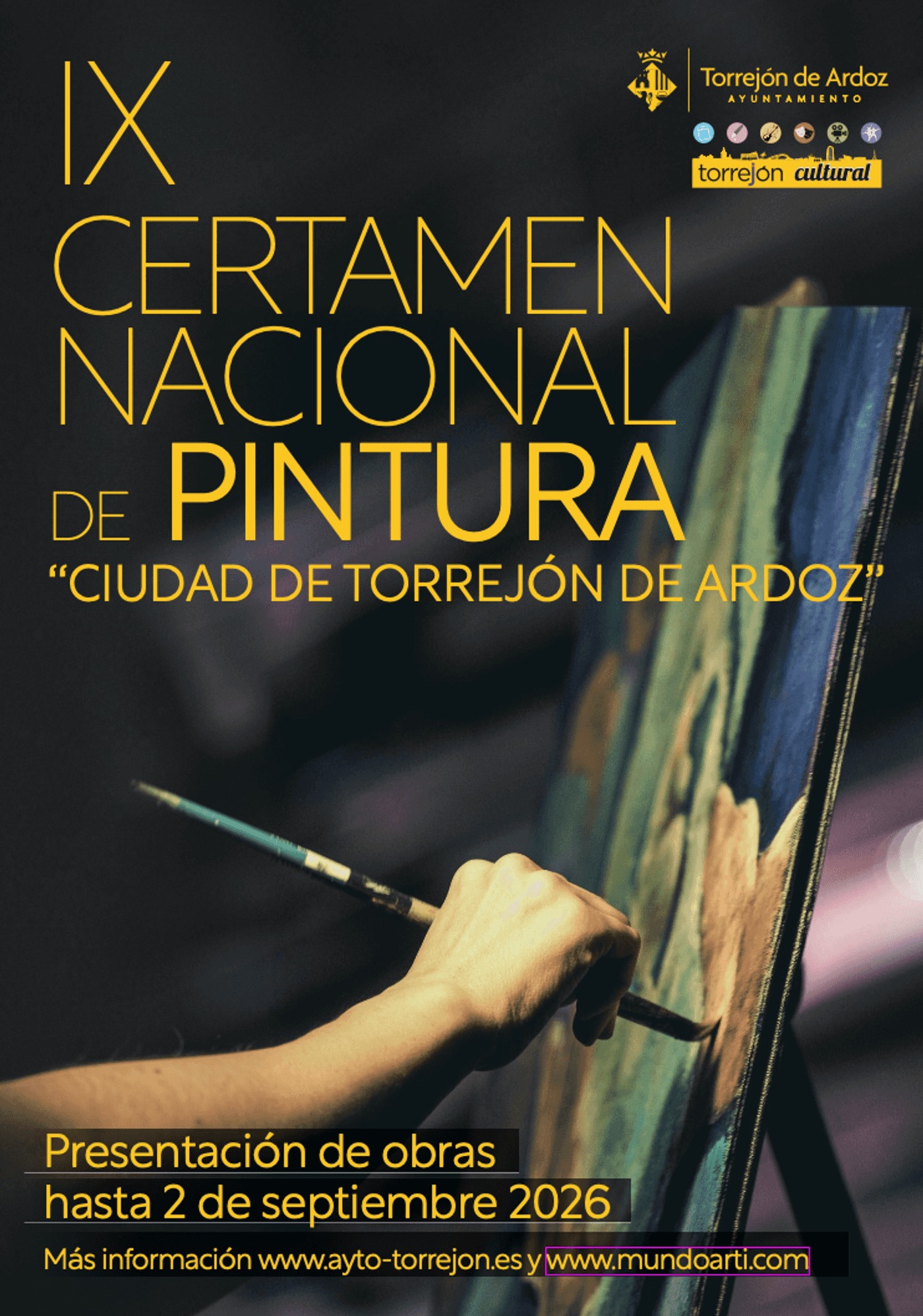 Certamen Nacional de Pintura: plazo hasta el 2 de septiembre