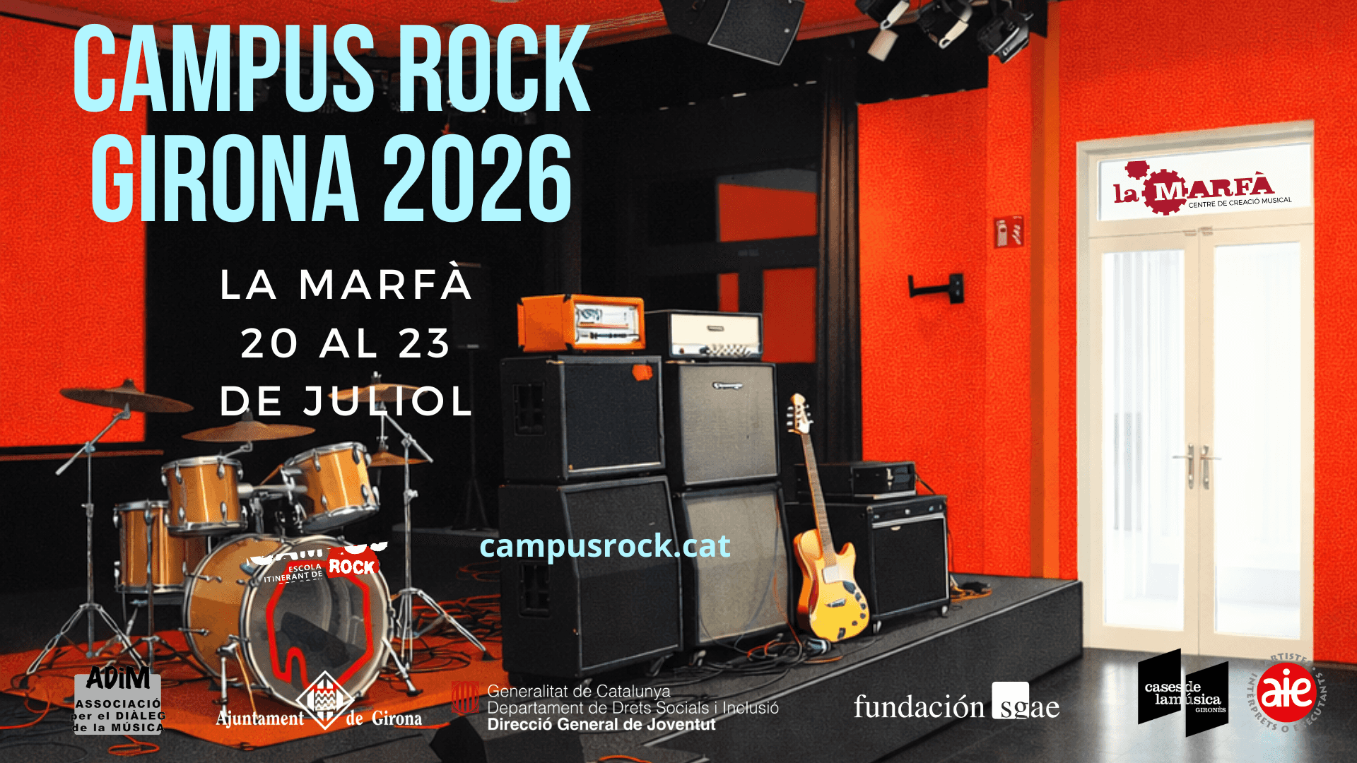 Concierto de clausura del Campus Rock Girona 2026