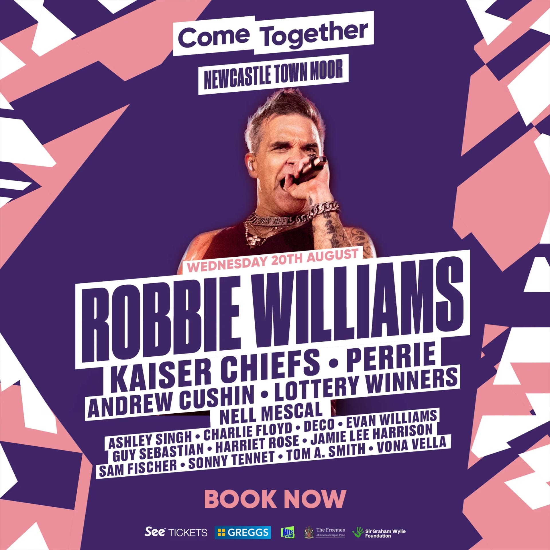 Robbie Williams brings BRITPOP World Tour to Newcastle