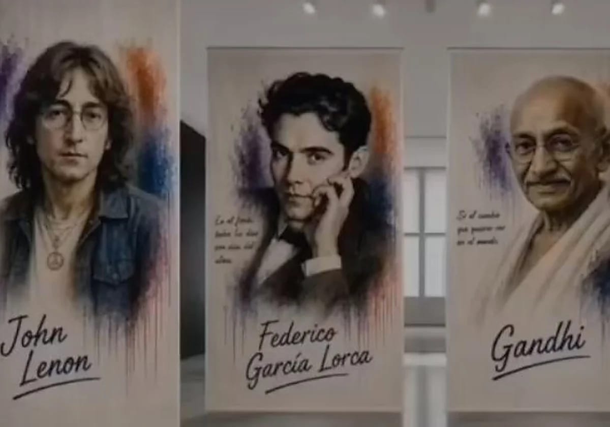 La Noche del Arte convierte Rociana en museo al aire libre