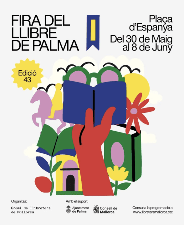 Tardes de lectura y paseo en la Feria del Libro de Palma