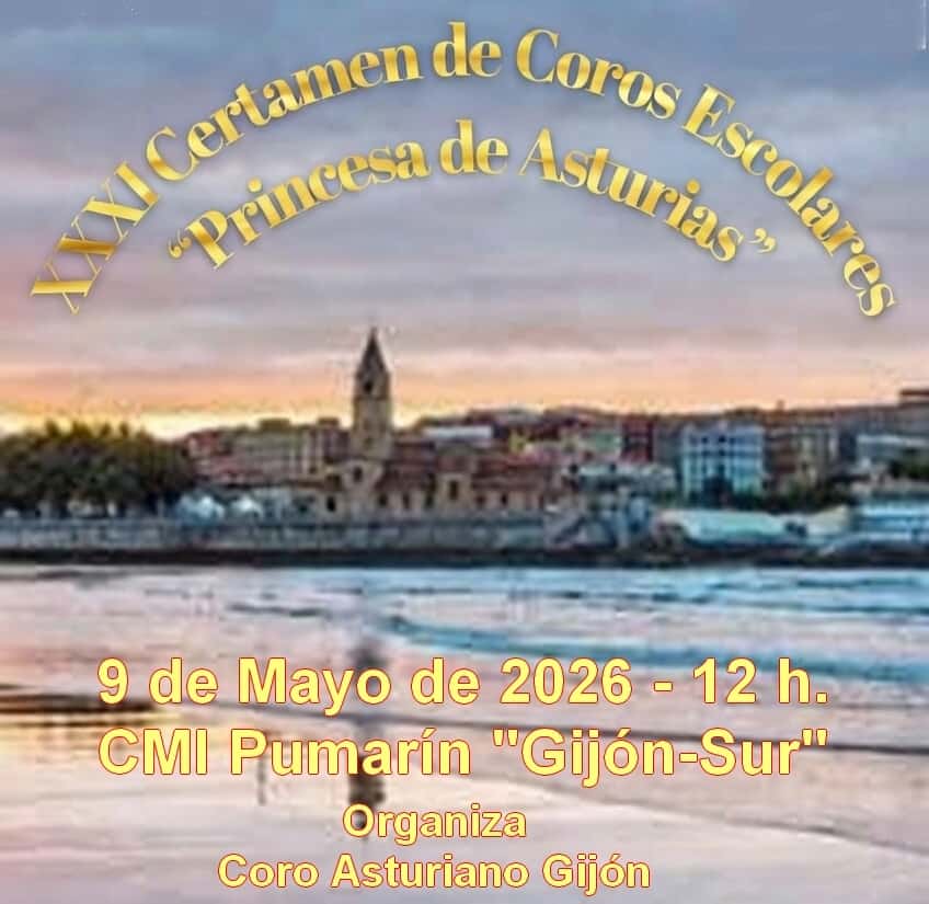 XXX Certamen de coros escolares Princesa de Asturias