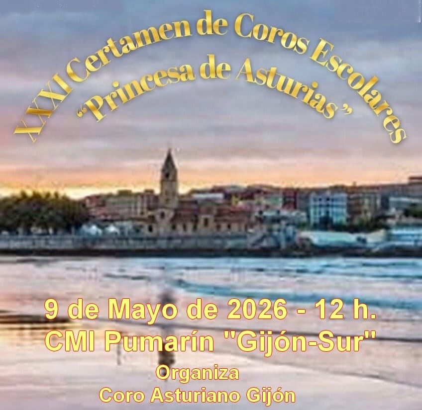 XXX Certamen de coros escolares Princesa de Asturias