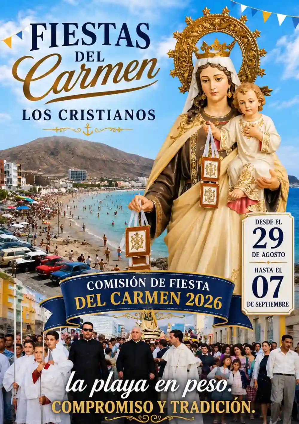 Fiestas del Carmen 2026 en Los Cristianos