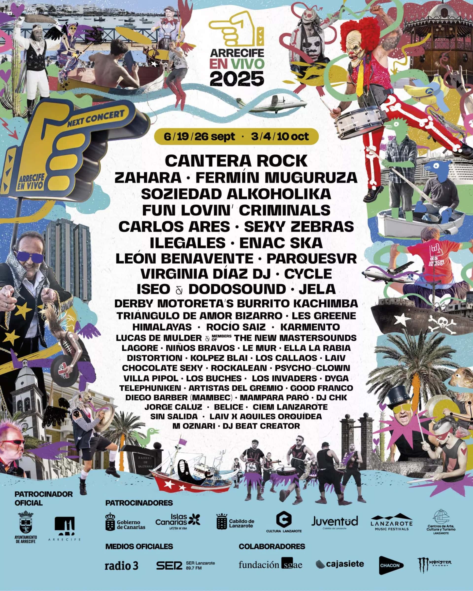 Arrecife en Vivo y Radio 3: cita con el talento canario