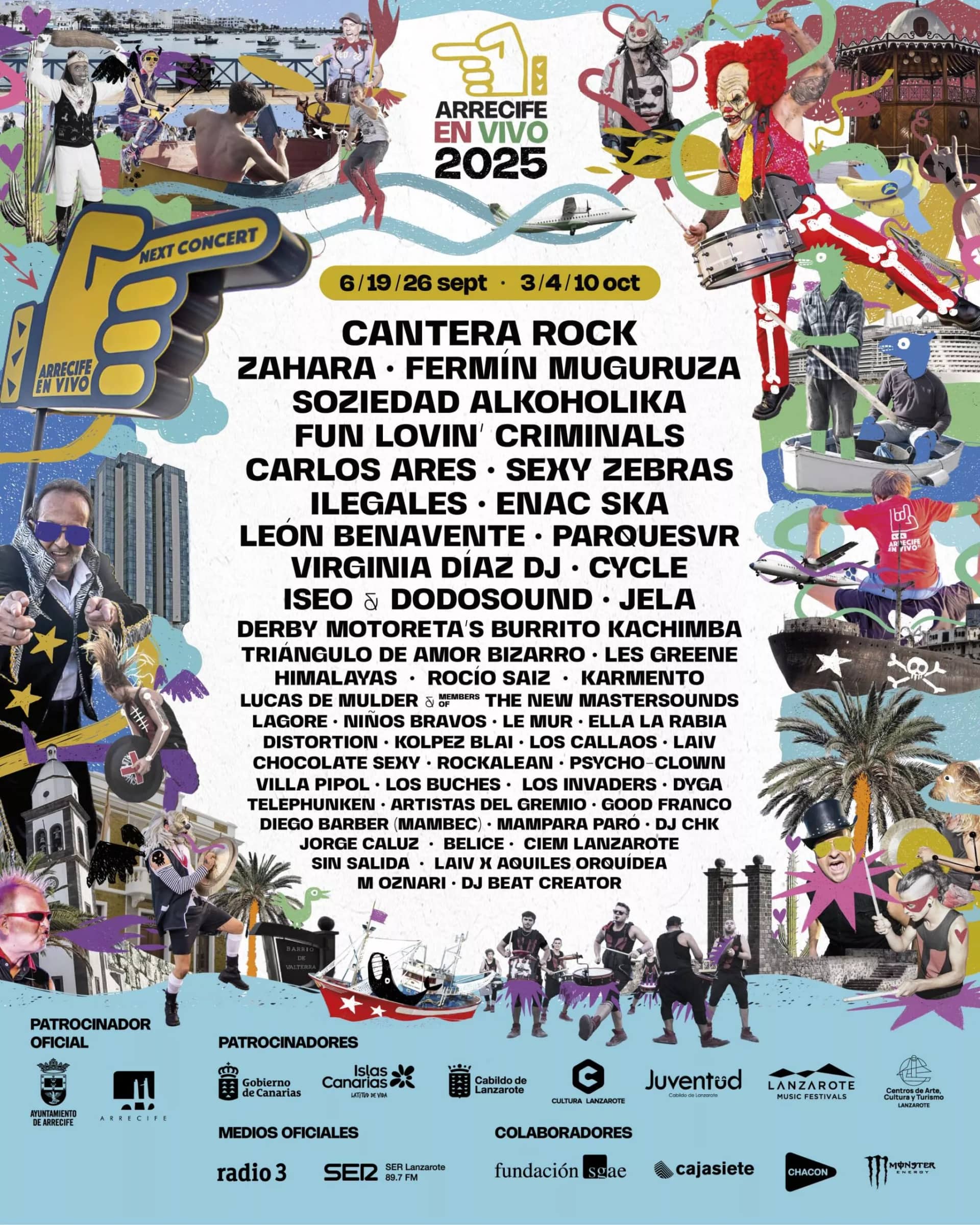 Arrecife en Vivo y Radio 3: cita con el talento canario