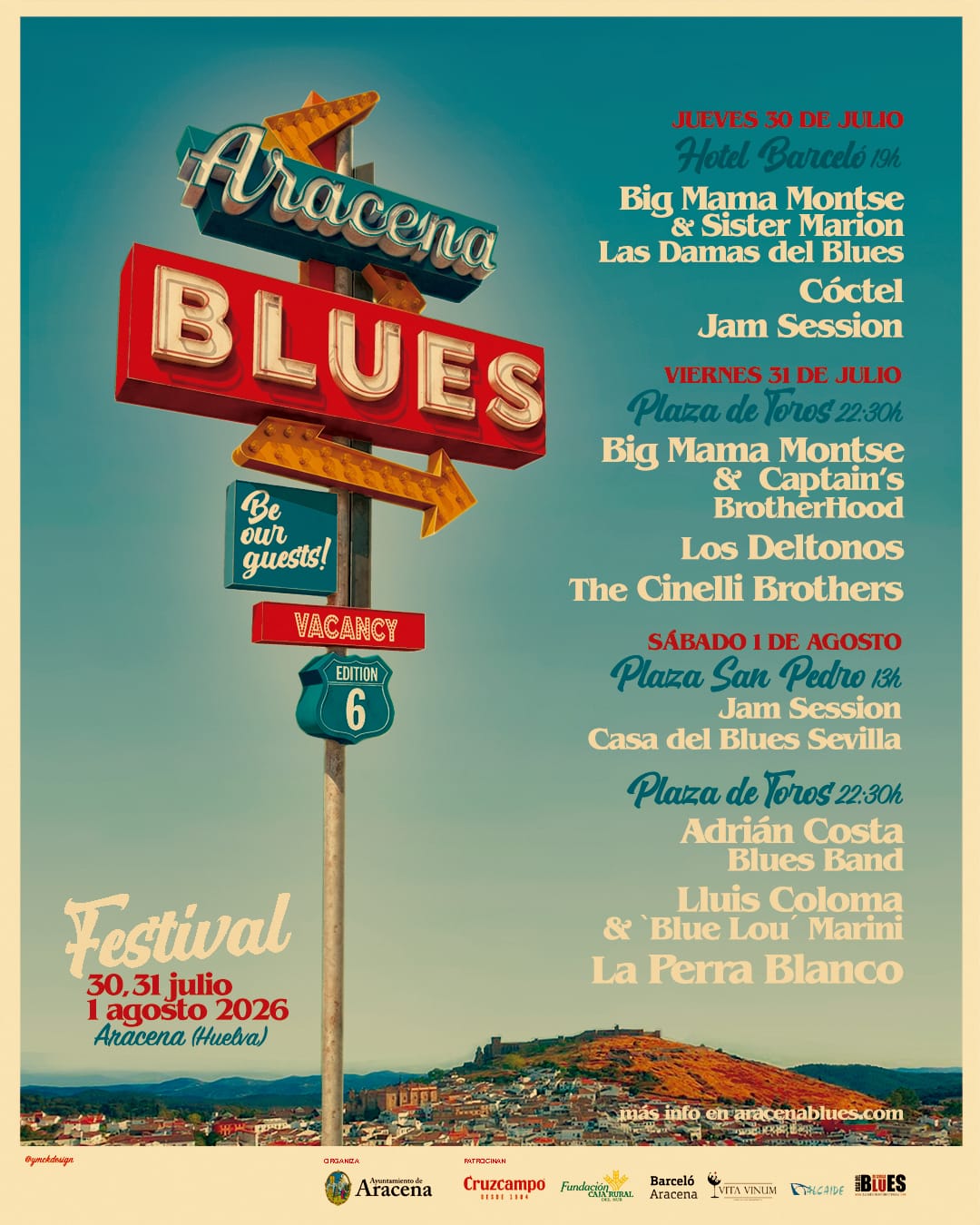 Festivales y conciertos en Huelva para agosto