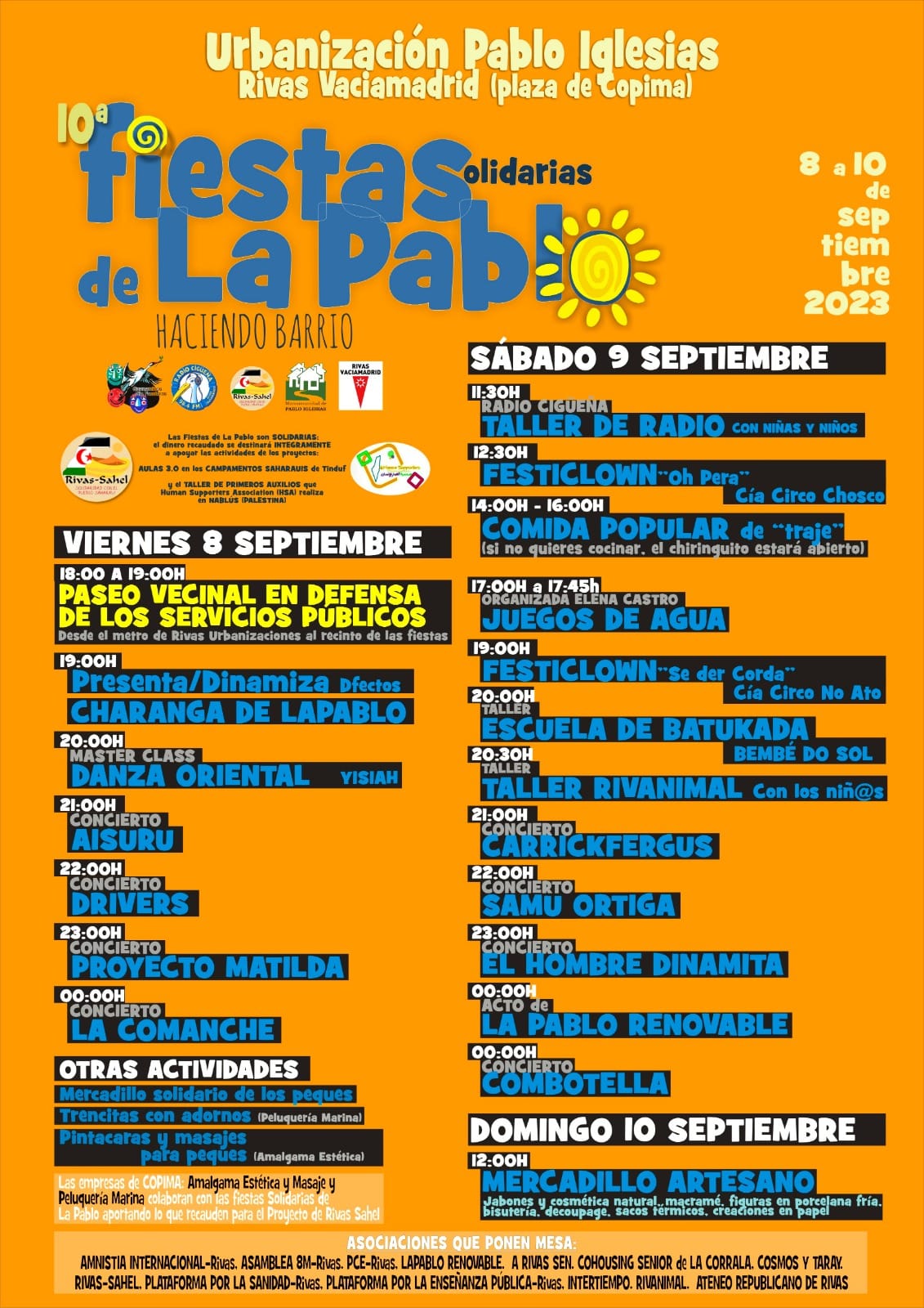 Las Fiestas de La Pablo vuelven a Rivas