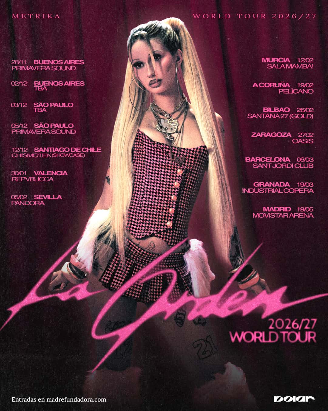 Metrika - La Orden World Tour