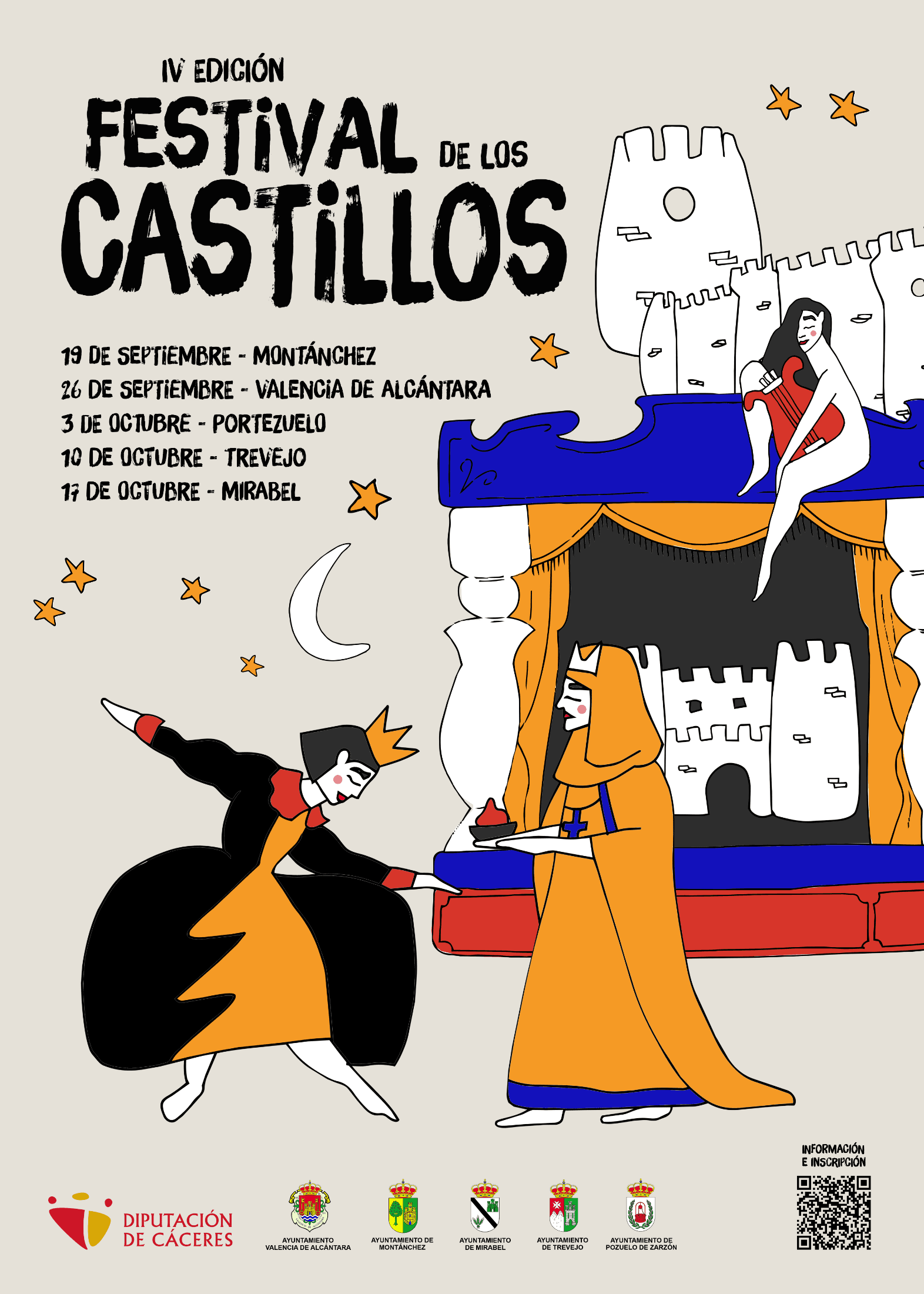 Teatro en cinco castillos: el IV Festival de los Castillos
