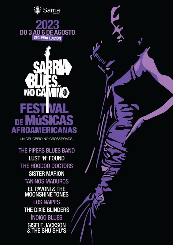 El festival de blues regresa a Sarria en agosto