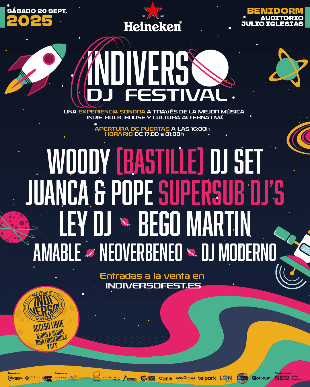 El festival Indiverso estrena el recinto SkyFest en Benidorm