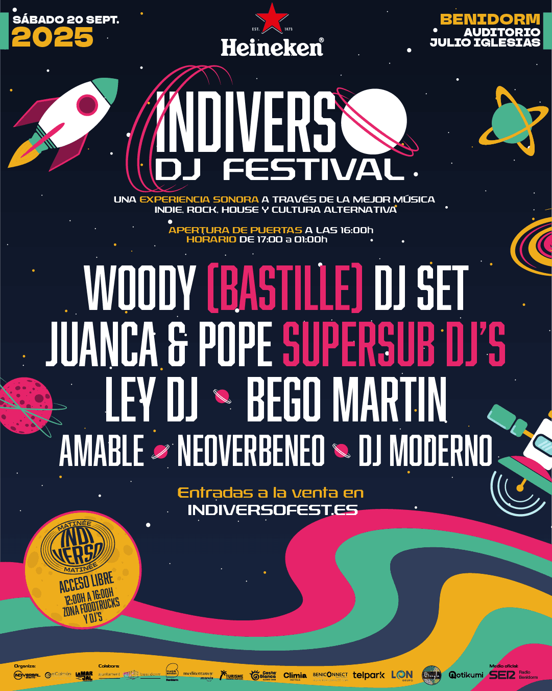 El festival Indiverso estrena el recinto SkyFest en Benidorm