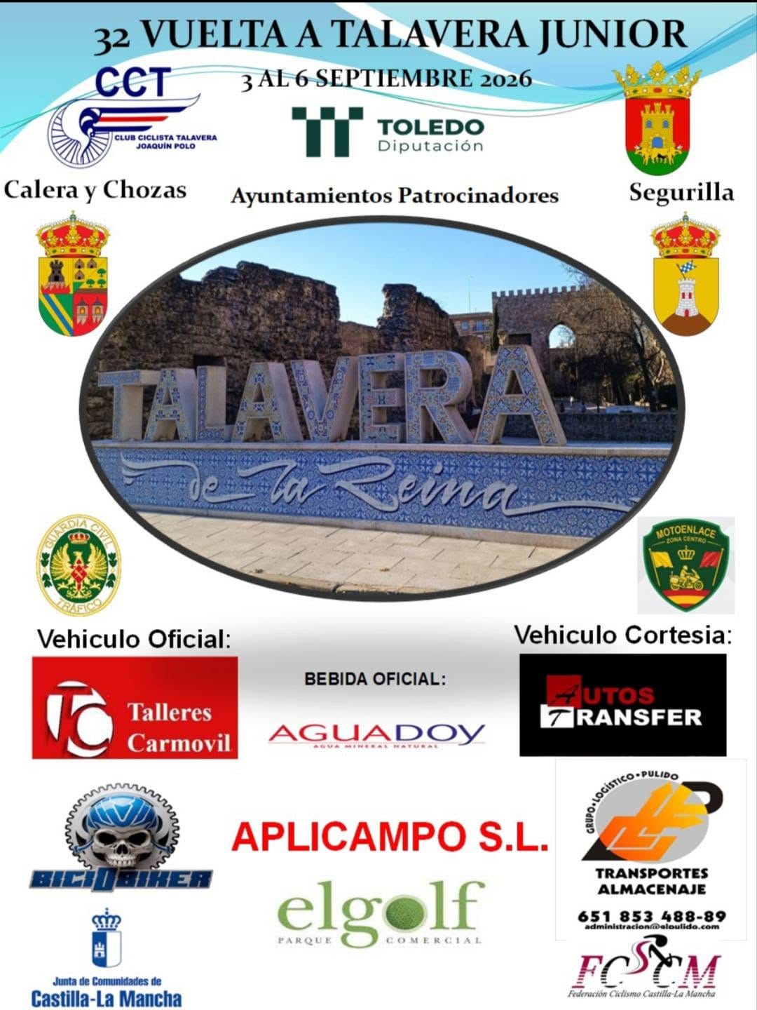 Vuelta a Talavera Junior: cuatro etapas por la comarca