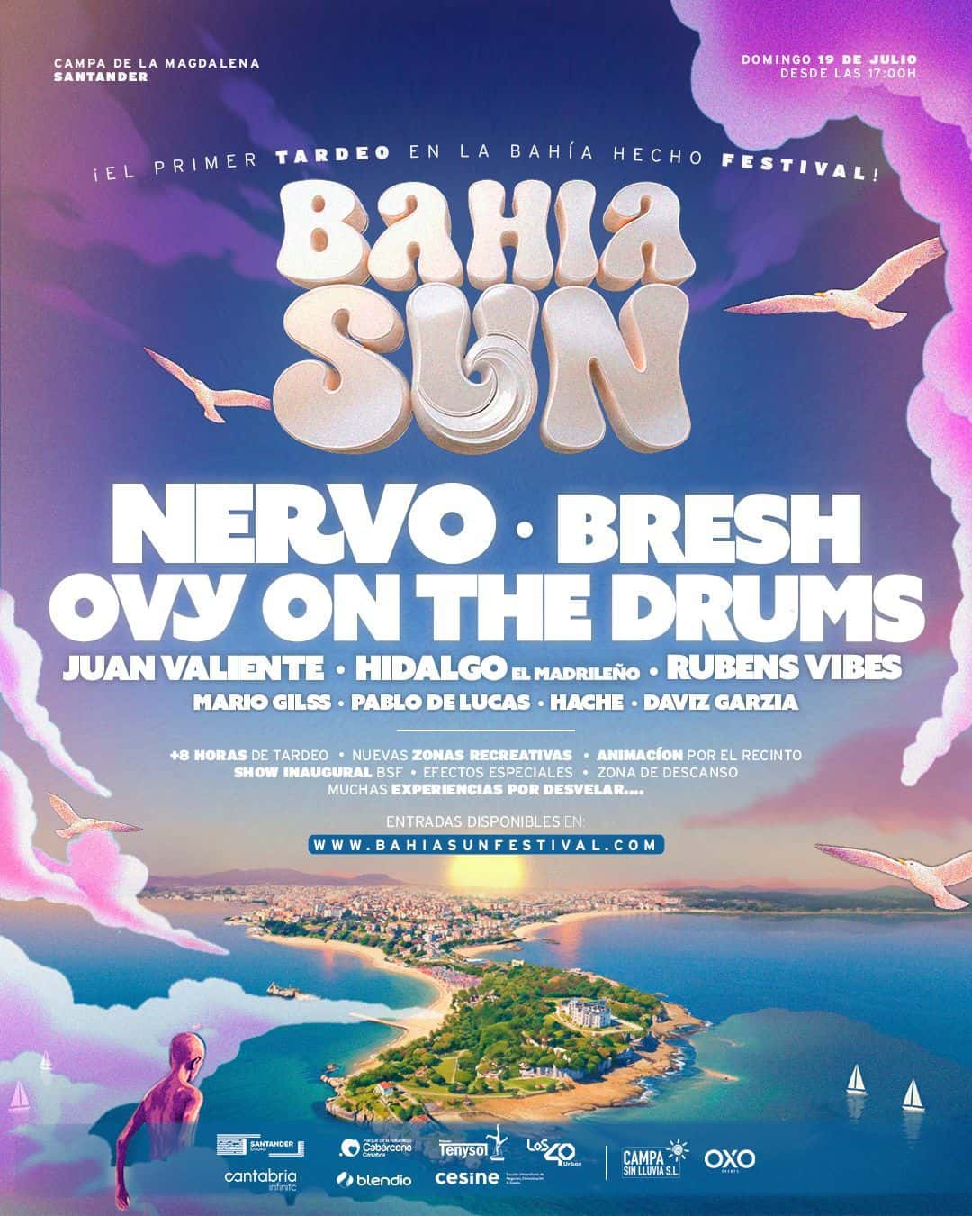 El Bahía Sun Festival llevó el tardeo a La Magdalena