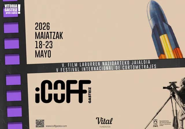 Guía del festival de cortos iCOFF-Gasteiz 2026