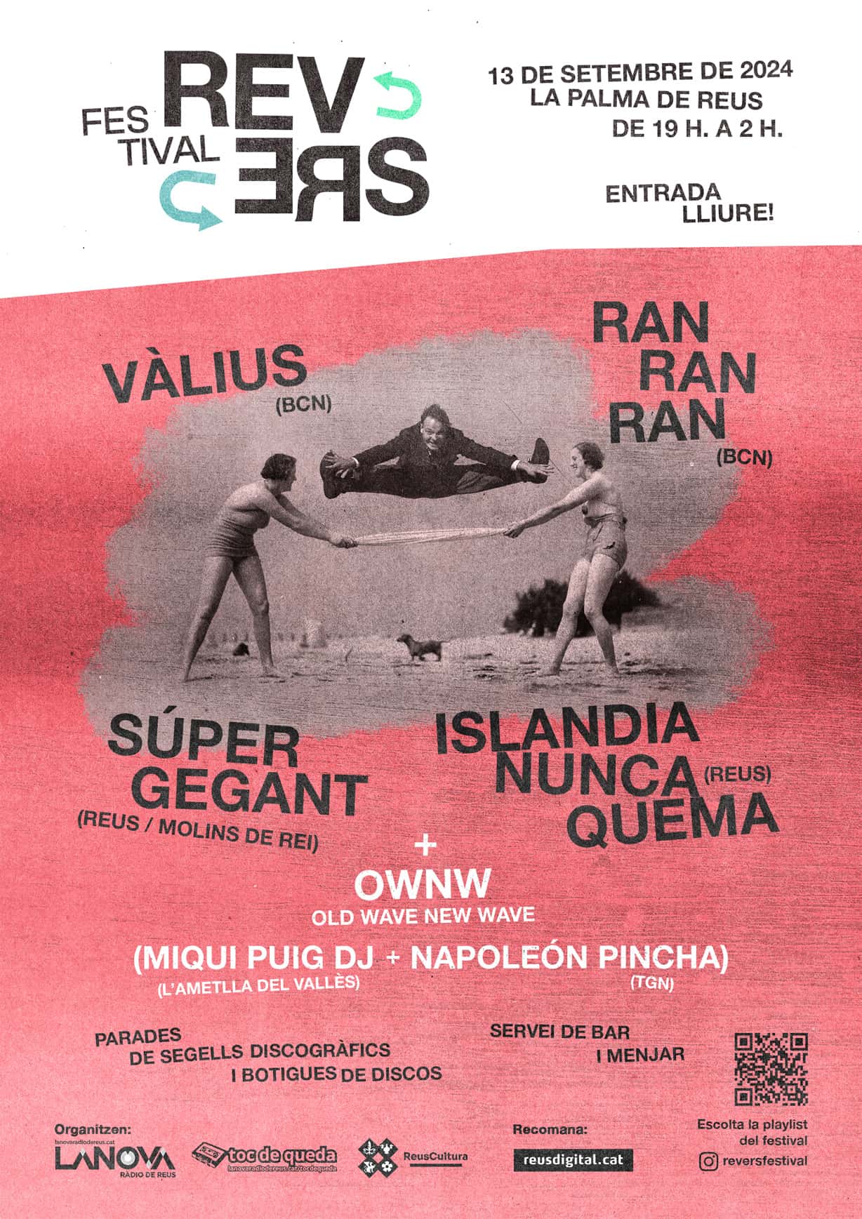 El Festival Revers abre las fiestas con Los Fresones