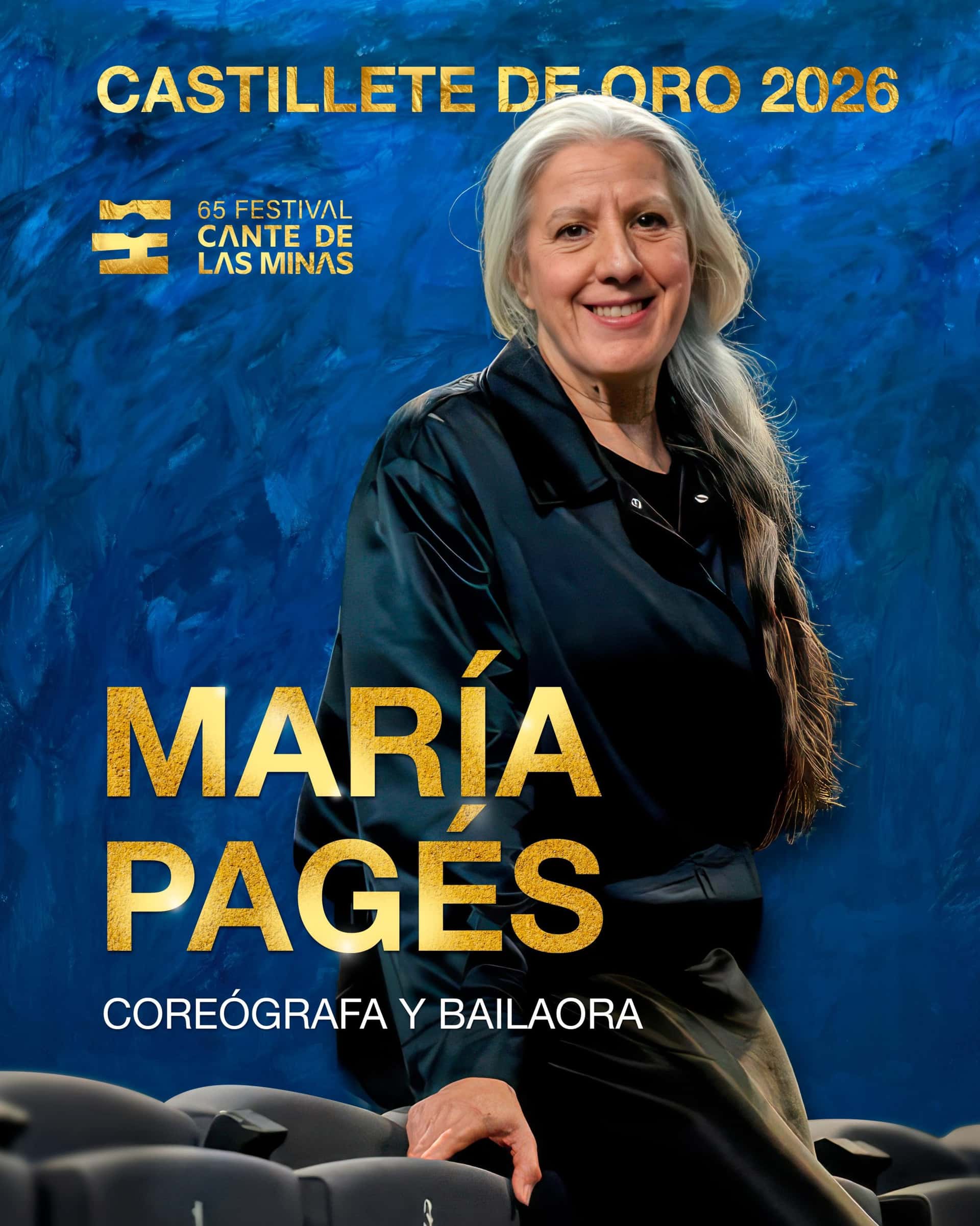 María Pagés recibirá el Castillete de Oro 2026