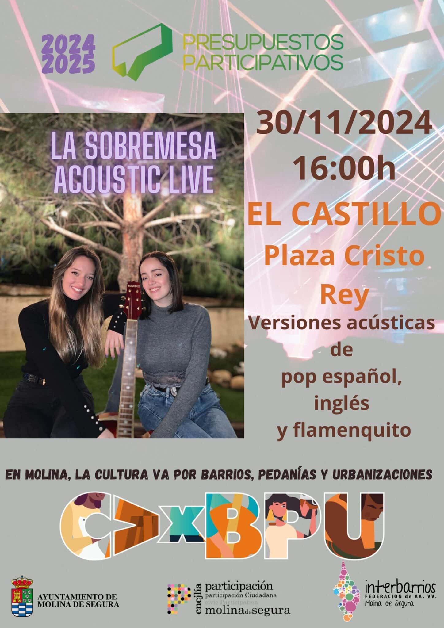 Cultura de verano en los barrios de Molina de Segura