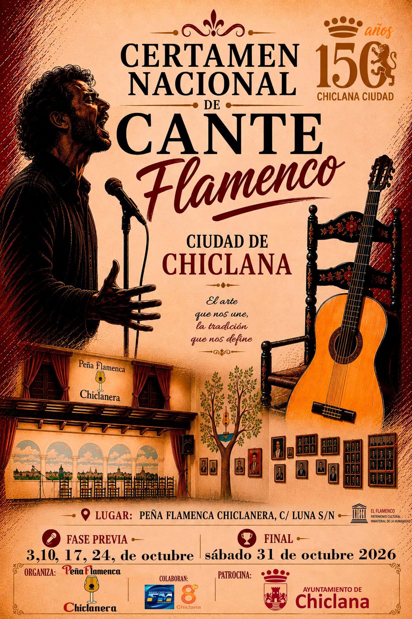 El Certamen de Cante Flamenco vuelve en octubre