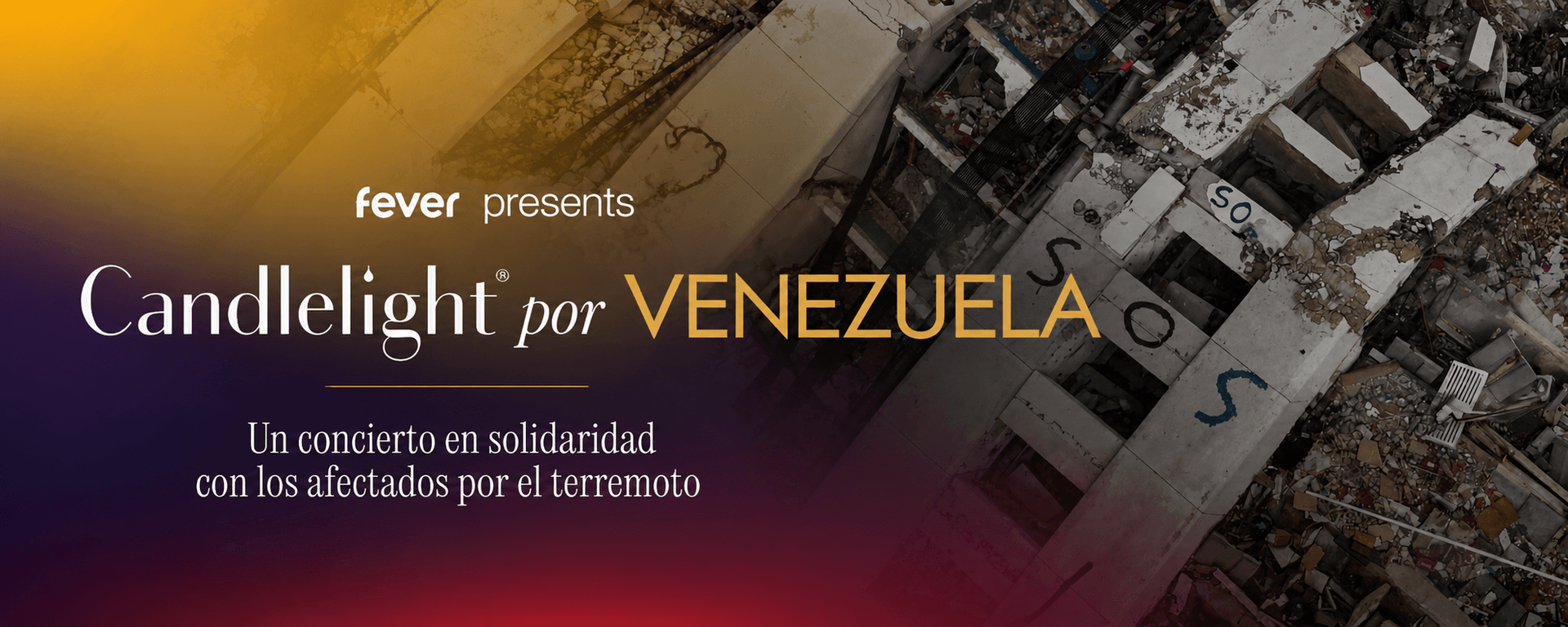 Candlelight por Venezuela: En solidaridad con los afectados por el terremoto