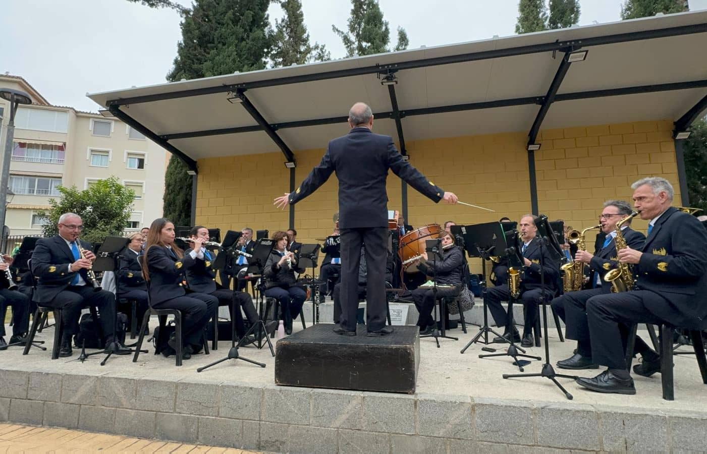 Jazz gratuito de la Banda Municipal en el Parque de España