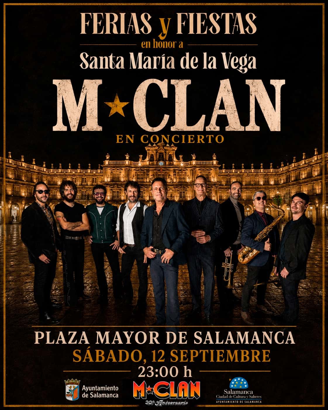 M-Clan en la Plaza Mayor: el 30 aniversario en las Ferias