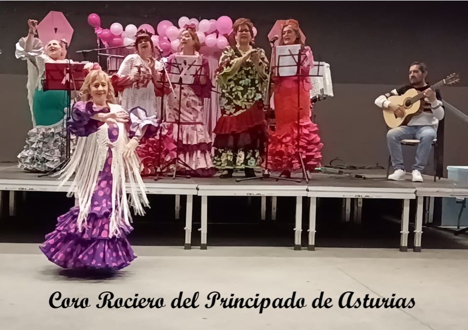Arte en la Calle. Begoña: Actuación del Coro Rociero del Principado de Asturias