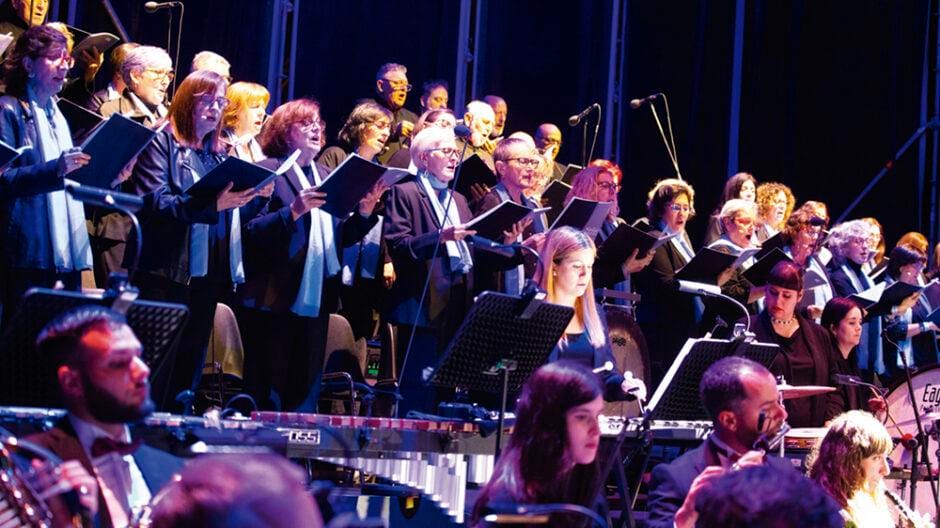 El Coro Rivas y la Masa Coral de Torrevieja en concierto