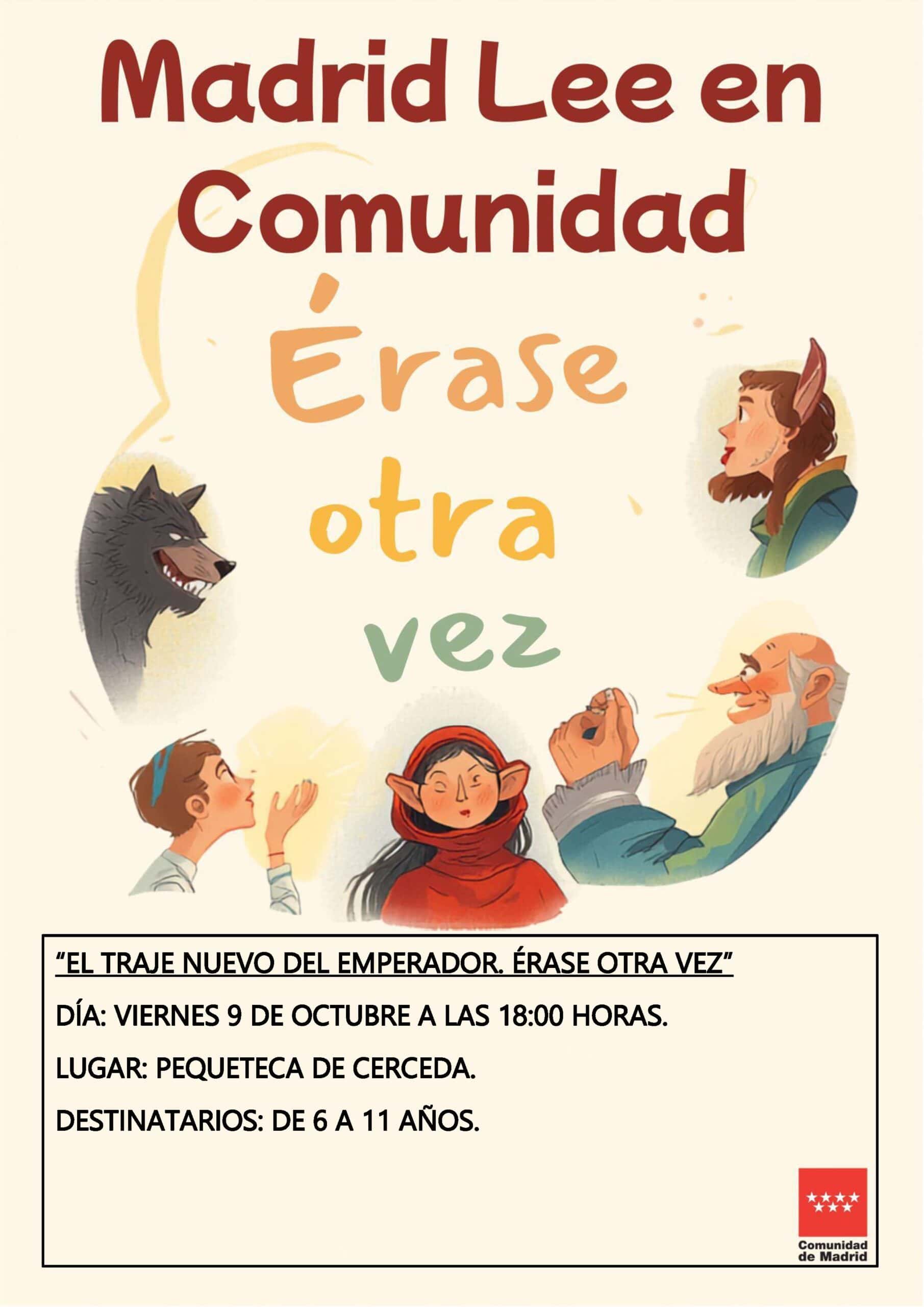 Madrid lee en Comunidad: Cuento + Taller