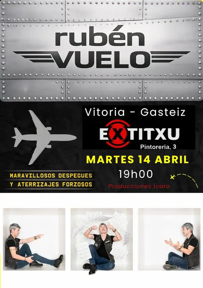 Rubén Vuelo en concierto