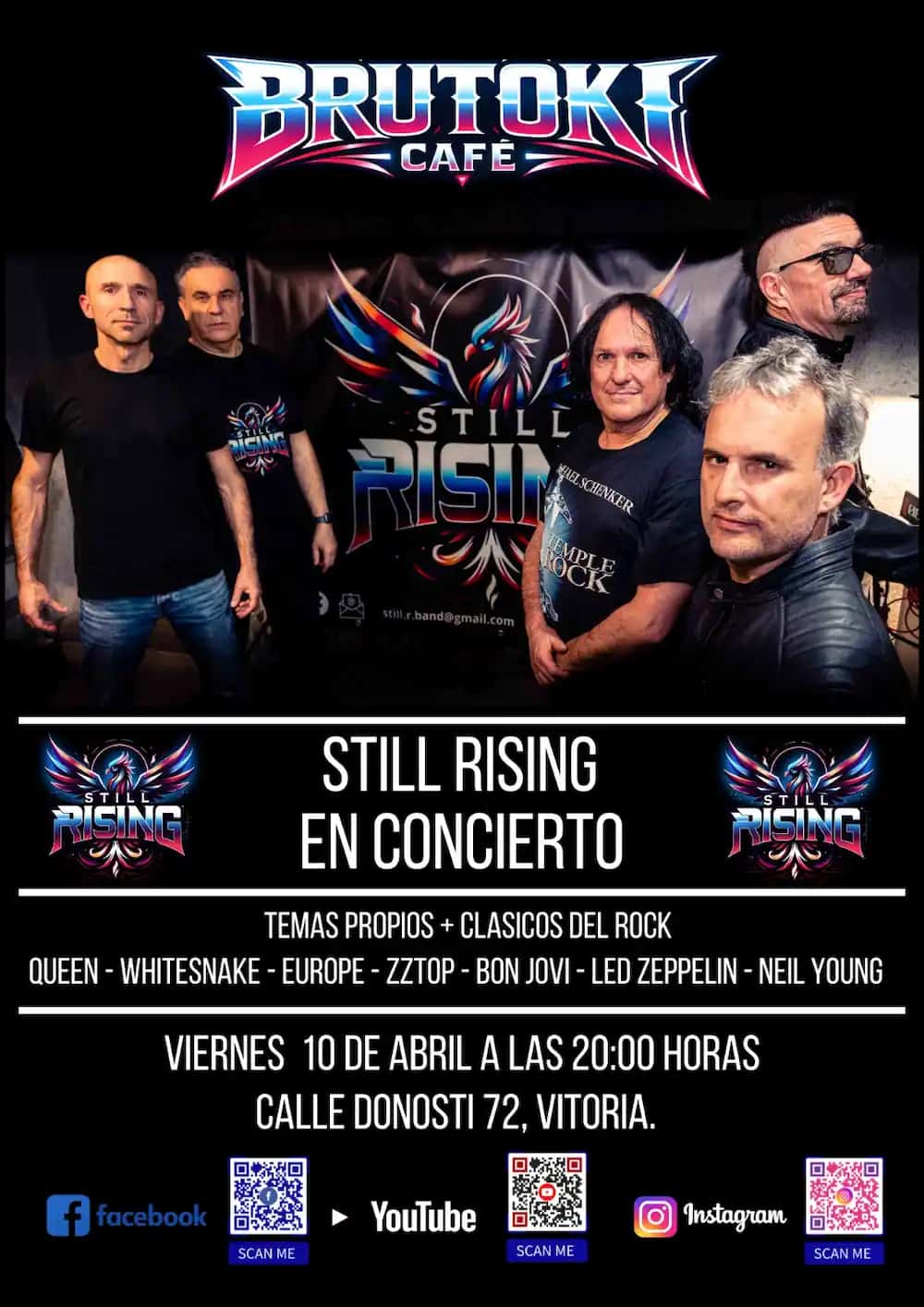 Concierto de Still Rising en Brutoki Café