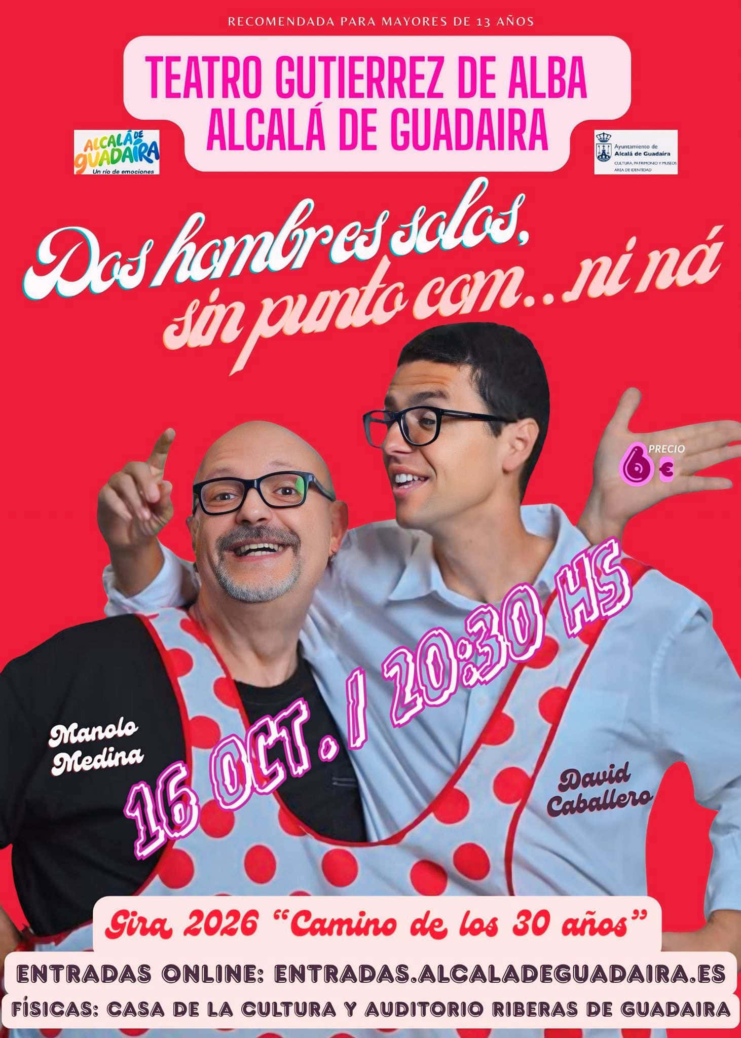 Dos hombres solos sin punto com ni ná