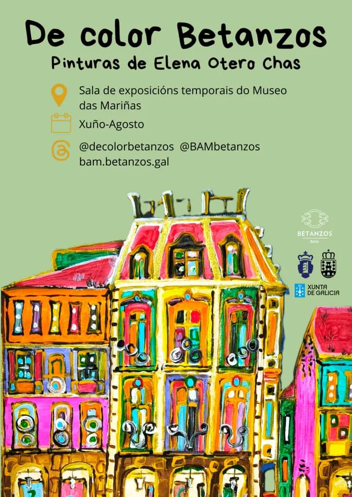La exposición 'De color Betanzos' llega al Museo das Mariñas