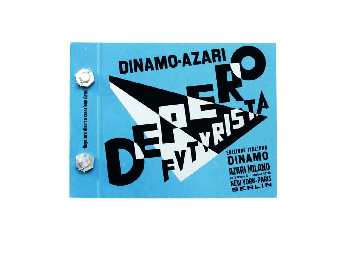 Depero futurista y el libro imbullonato