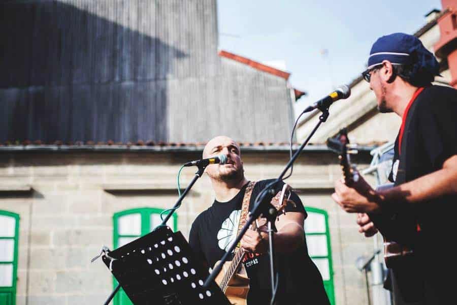 Concierto de Desconcerto en el Festival San Patricio