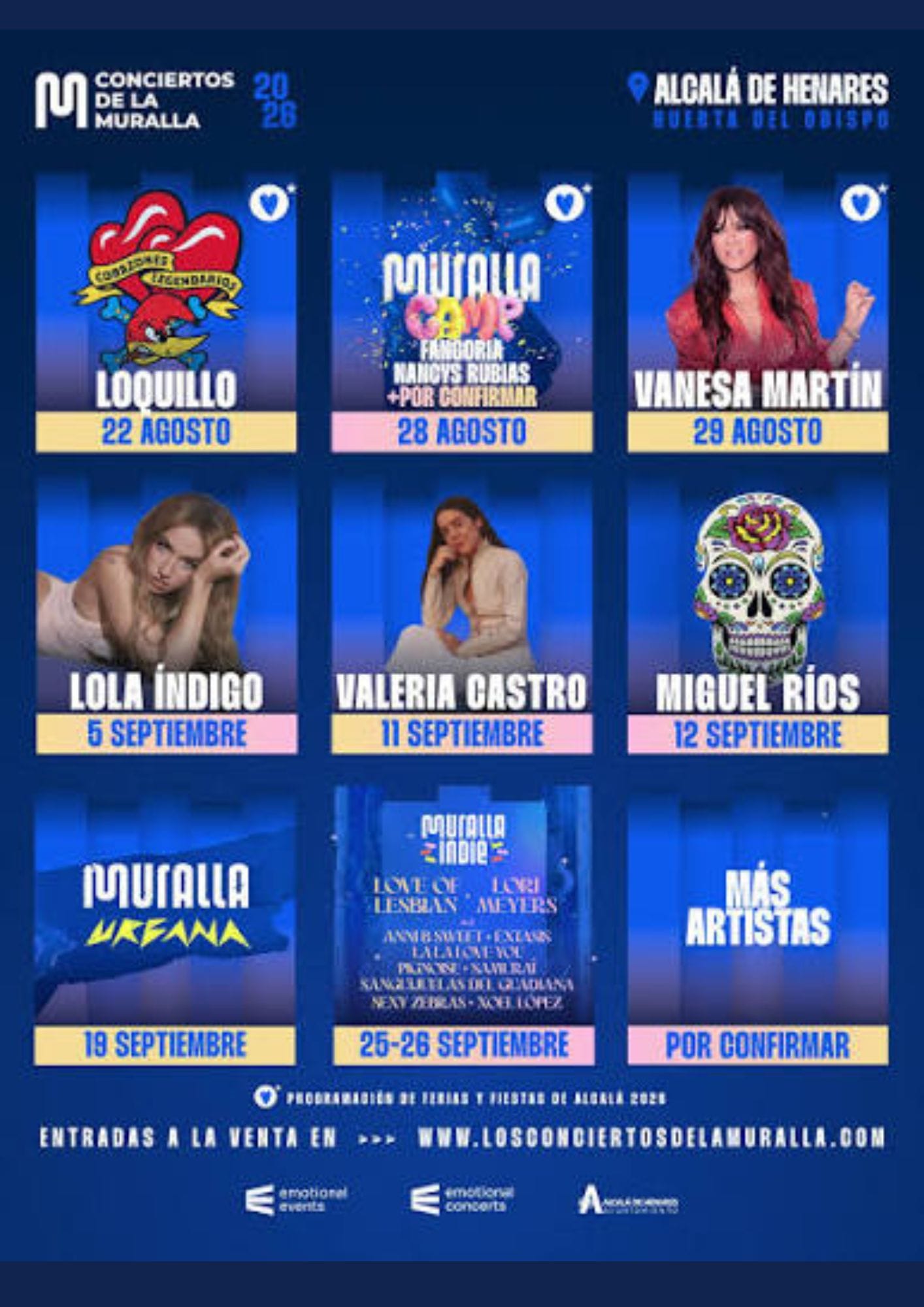 Fiesta Dabuti con Los Conciertos de la Muralla
