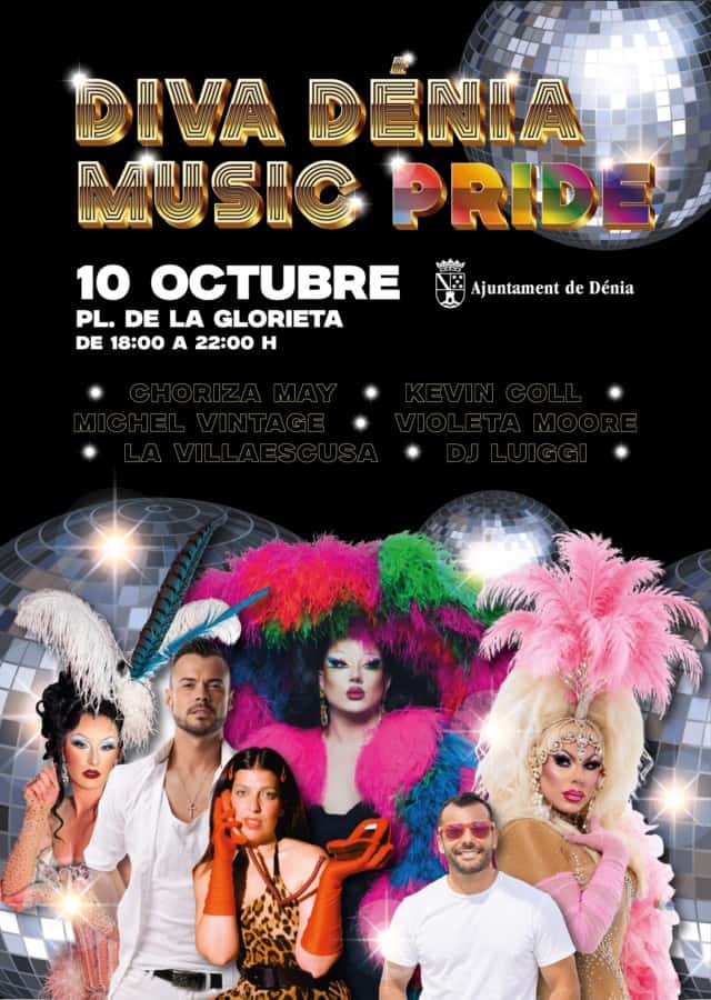 Diva Dénia Music Pride: música y diversidad en la Glorieta