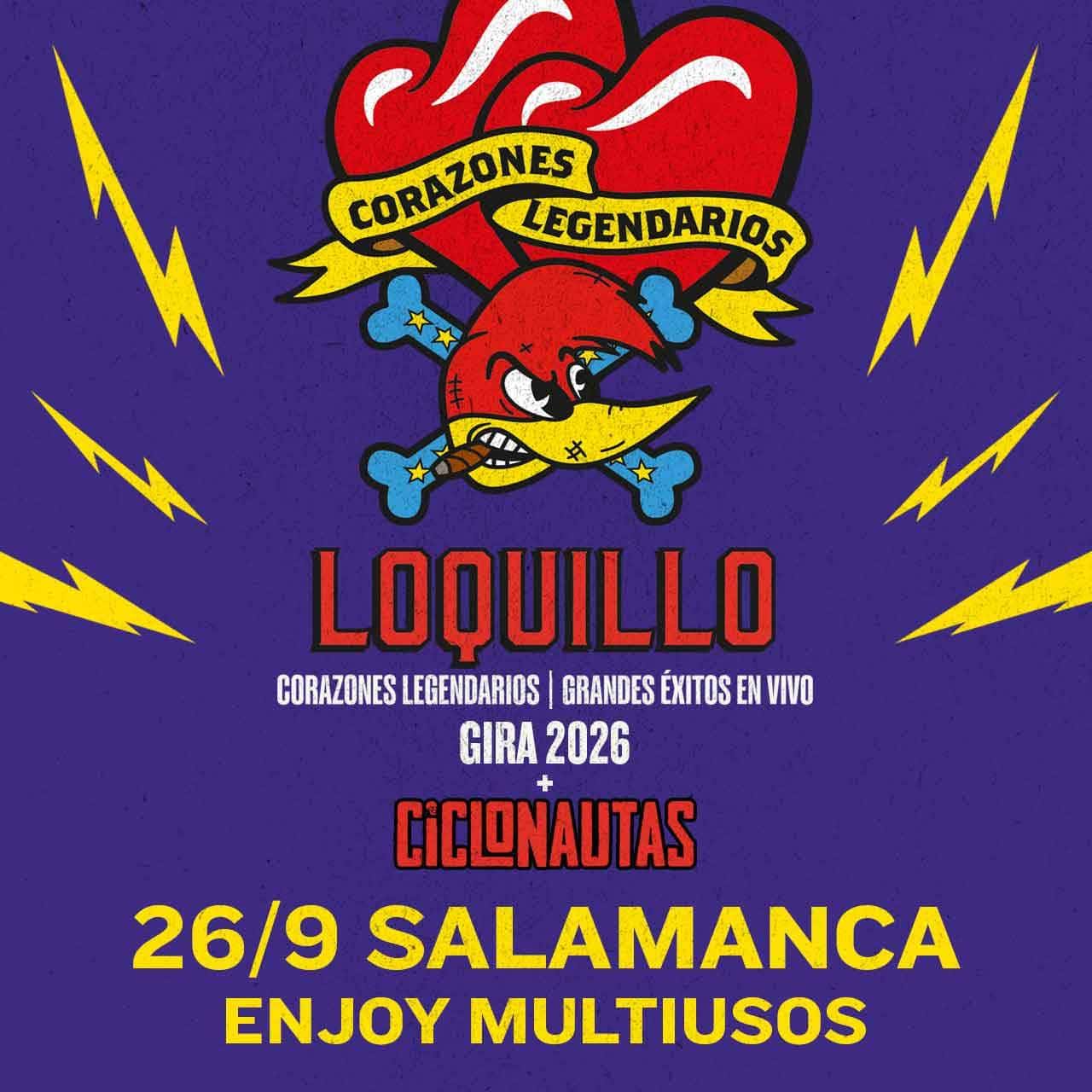 Loquillo en Salamanca: fecha, entradas y recinto