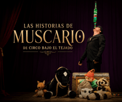 Arte en la Calle. Begoña. Circo Bajo el Tejado. Las historias de Muscario