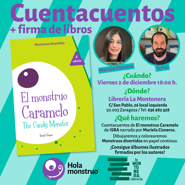 Cuentacuentos con Hola Monstruo
