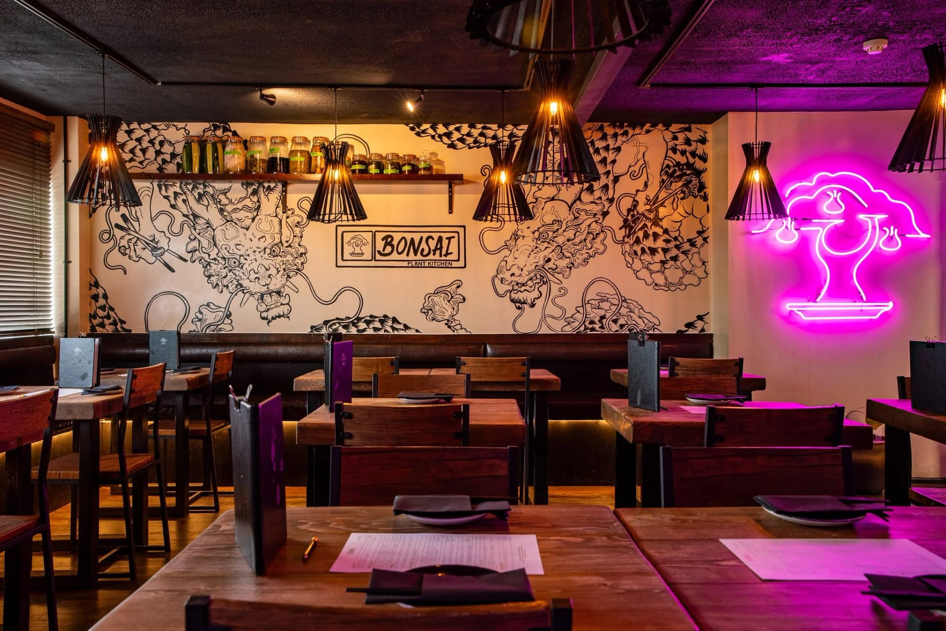 Bonsai Plant Kitchen: cocina vegana al carbón en Brighton