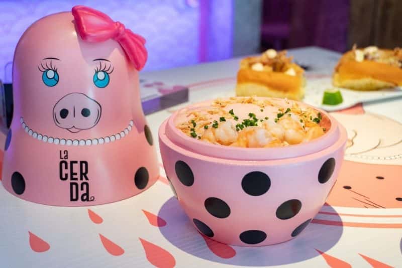 La Cerda de Chueca: cocina mediterránea y mucho rosa