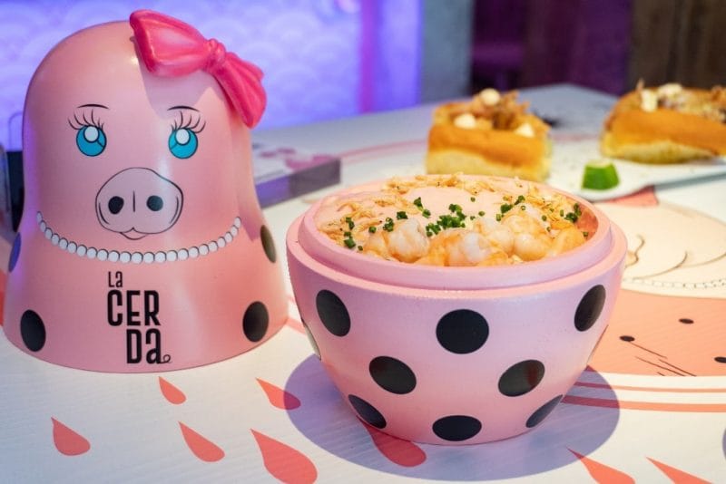 La Cerda de Chueca: cocina mediterránea y mucho rosa