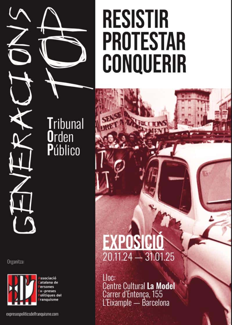 Generacions TOP. Resistir. Protestar. Conquerir
