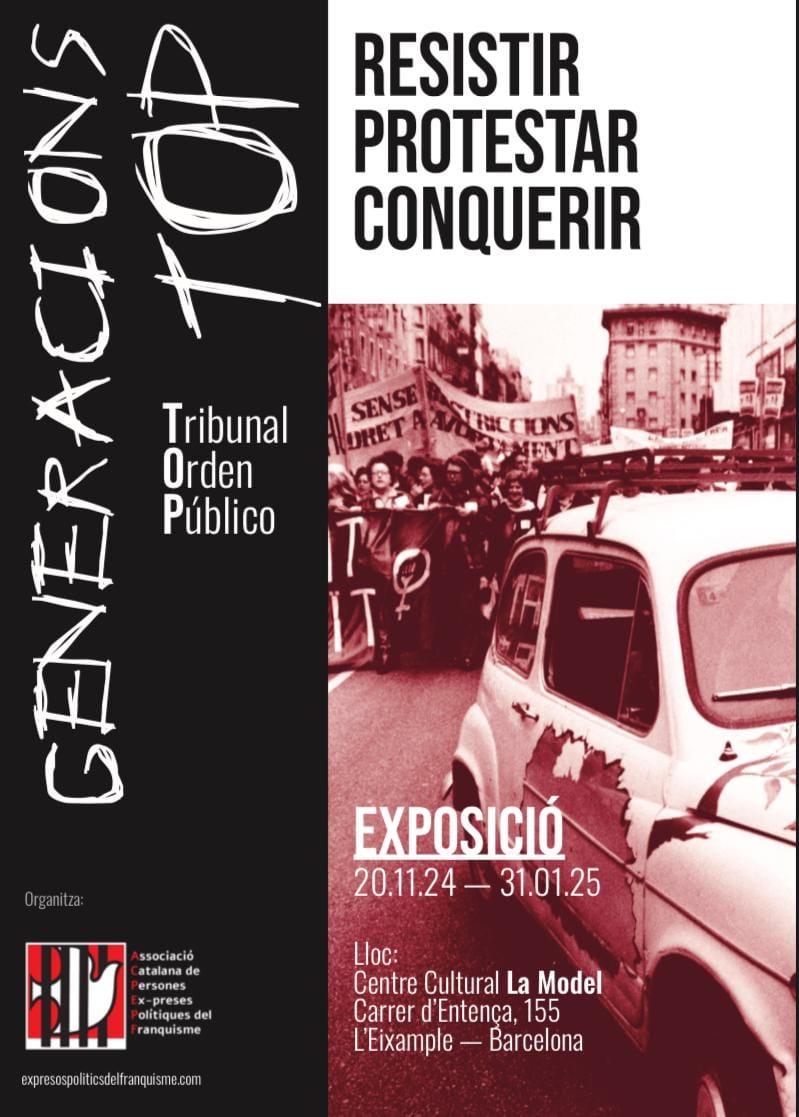 Generacions TOP. Resistir. Protestar. Conquerir